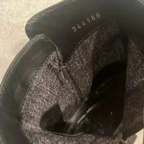 [6]Aquatalia Bree Black Leather Ankle  Waterproof Boots - Picture 9 of 9